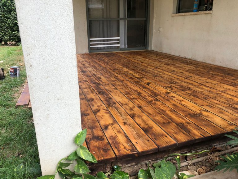 כיוון צביעת הדק