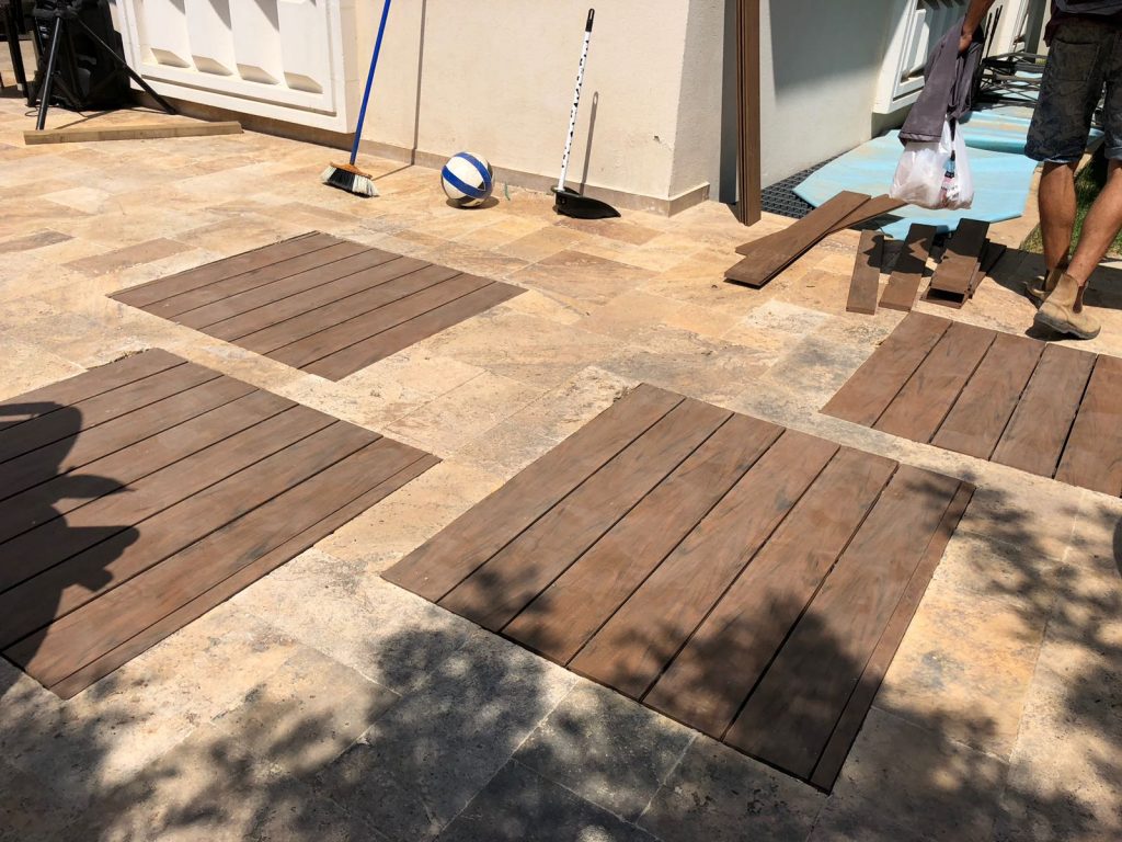 ריצוף חוץ מדק סינטטי